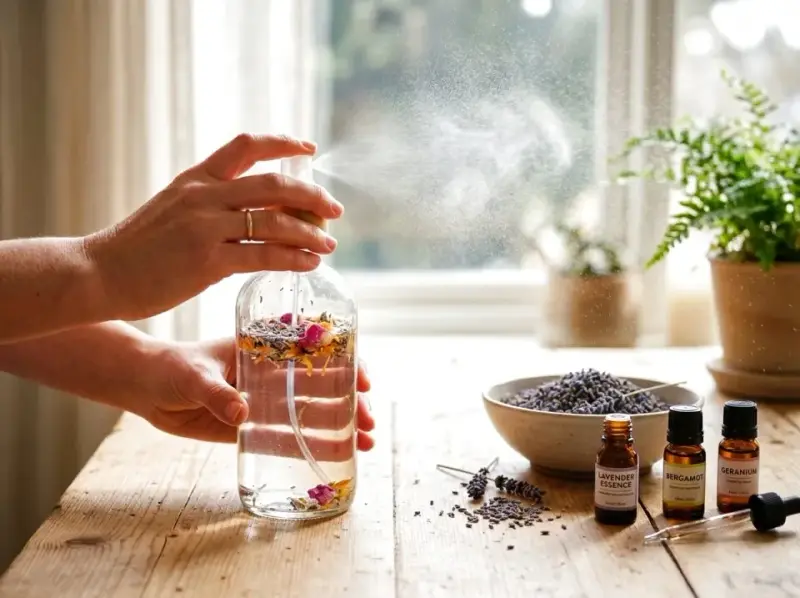 Mgiełka do ciała DIY. Odśwież skórę naturalnie.