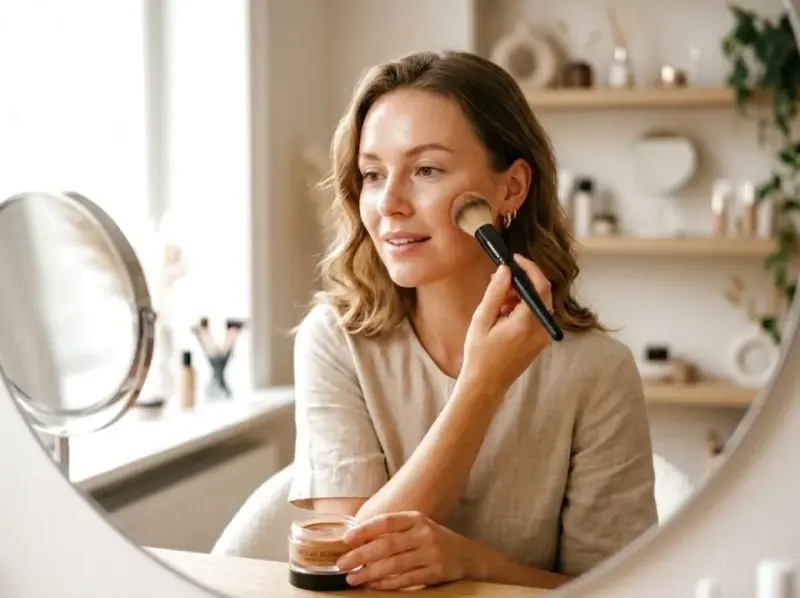 Modelowanie twarzy. Wykorzystaj bronzer i rozświetlacz