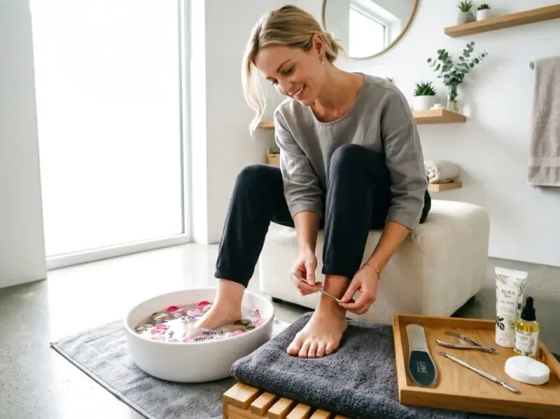 Pedicure w domu – krok po kroku do idealnych stóp