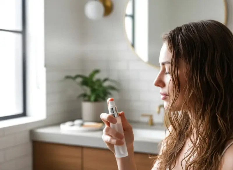 Spray do stylizacji na zimno: jak go używać do air-dry?