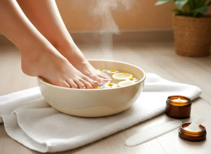 Pękające pięty – jak zrobić pedicure leczniczy w domu?